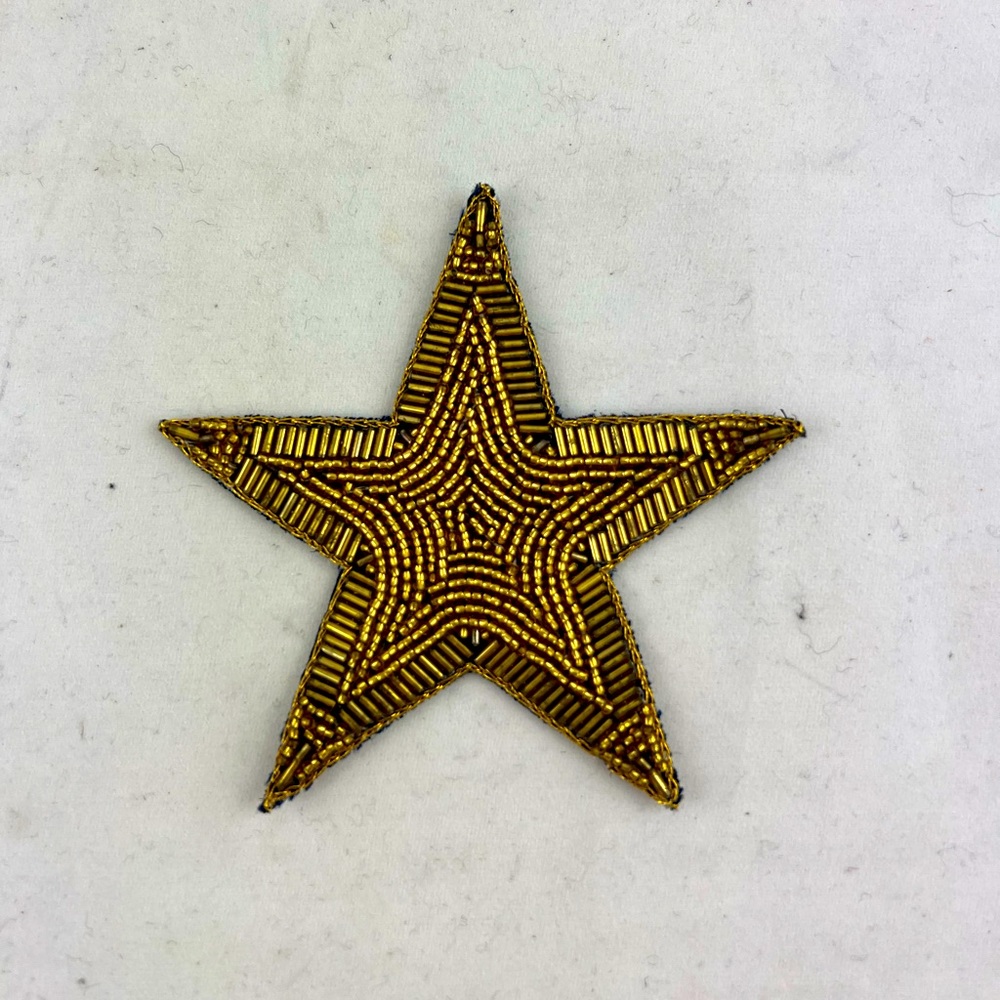 Beaded Star Sticker